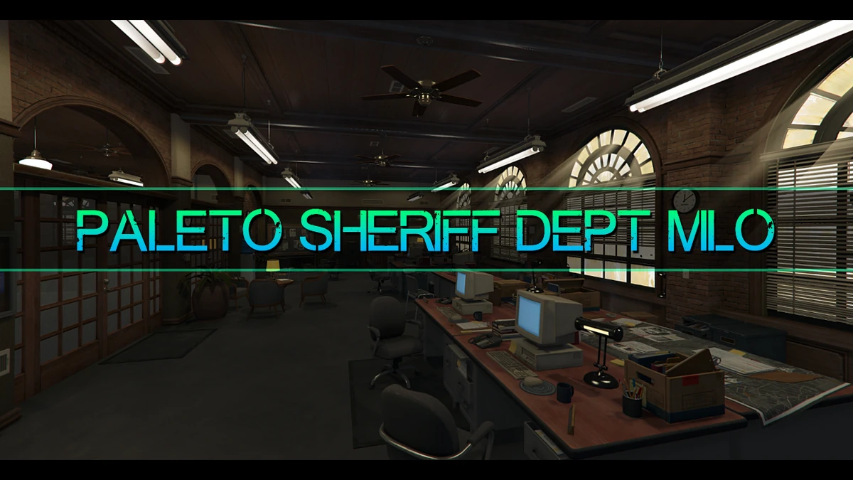 Paleto Sheriff Dept MLO – Fully Open Source | Premium FiveM Mapping